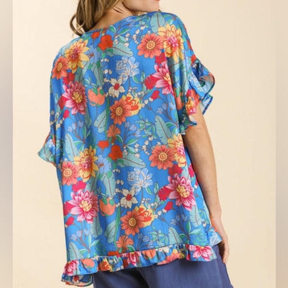 Umgee Ruffle Hem Top - image 3